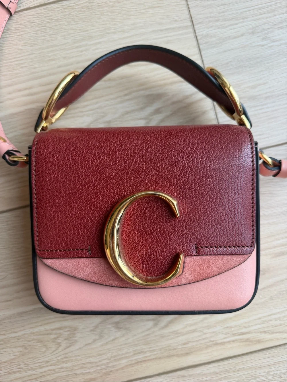 Chloe Mini C Crossbody Bag